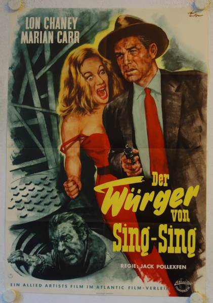 Indestructible Man original release german movie poster